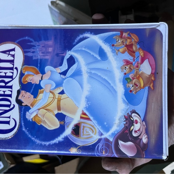 Cinderella VHS Tape with Blue and White Cover - Picture 1 of 3